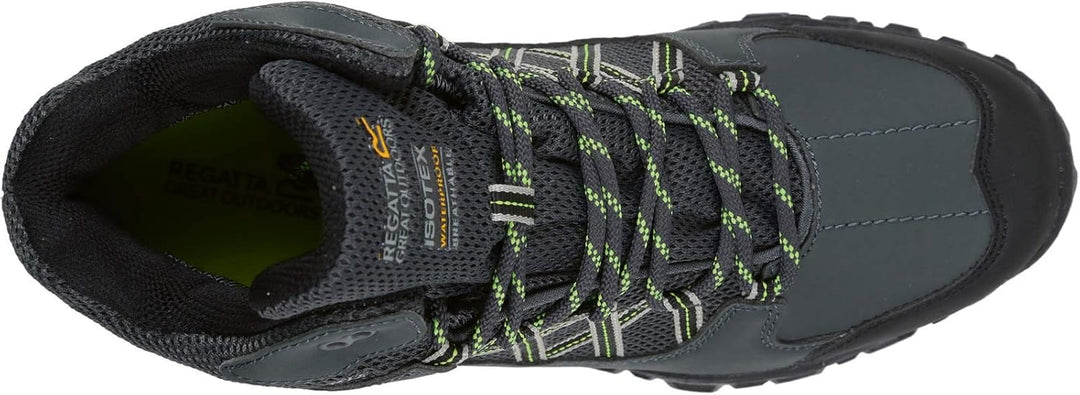 Regatta Herren Edgepoint Waterproof Hiking Boot Trekking-& Wanderhalbschuhe 39 EU Braun Briar Lime P