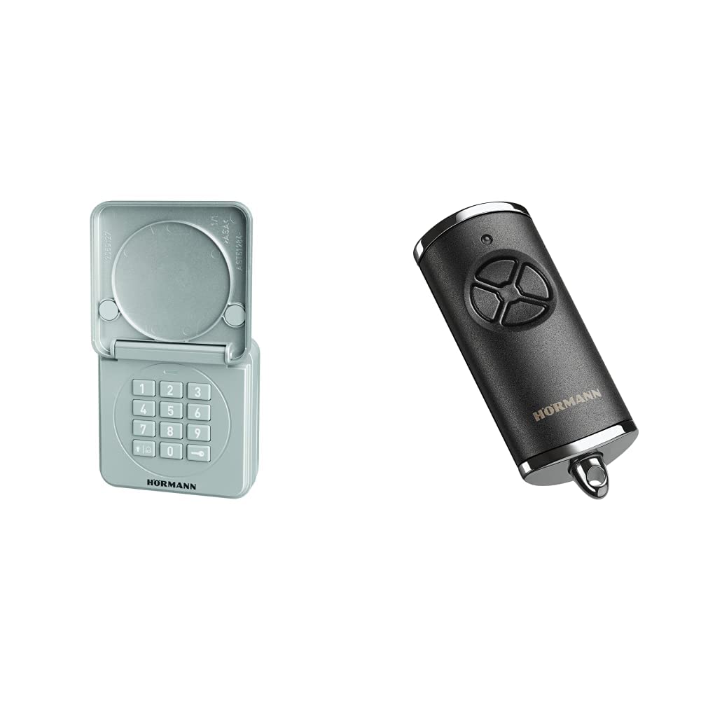 Hörmann Funk-Codetaster FCT 10-1 BS (868 MHz, für bis zu 10 Torantriebe, Tastatur beleuchtet, Klappd