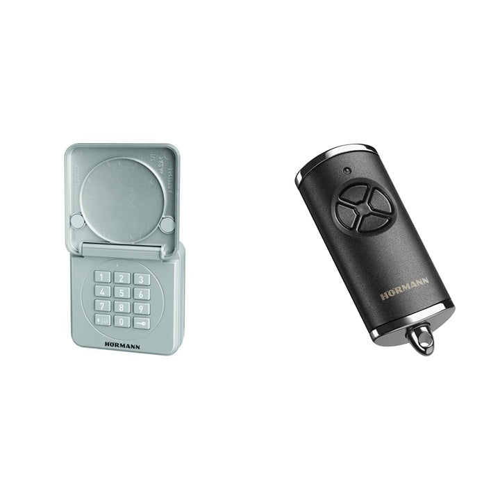 Hörmann Funk-Codetaster FCT 10-1 BS (868 MHz, für bis zu 10 Torantriebe, Tastatur beleuchtet, Klappd