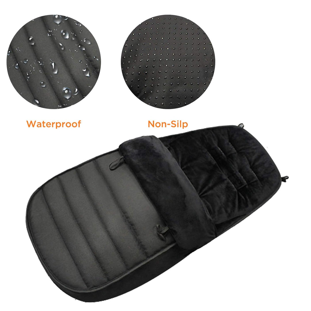 WD&CD Baby fusssack Einschlagdecke Babyschale WinterFusssack für Kinderwagen mit Fleece Gefüttert, W