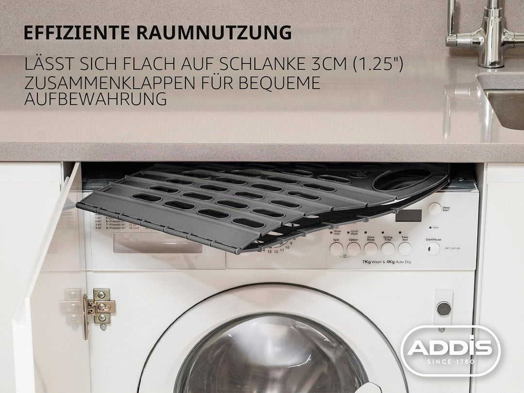 Addis Wäschekorb, zusammenklappbar, einfach zu verstauen, Pink, 38 l 38 Litre Rose Einzelbett, 38 Li