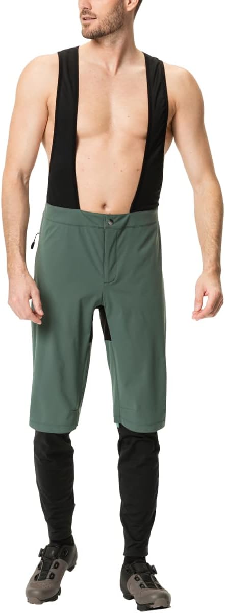 VAUDE Herren Hose Men's Kuro Warm Hybrid Bib Tights XXL Dusty Forest, XXL Dusty Forest
