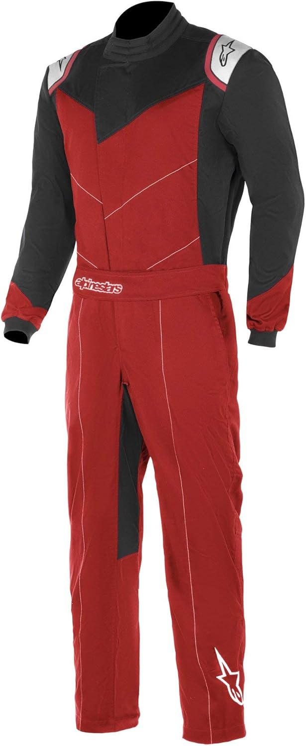 Alpinestars Rennanzug für Erwachsene, Freizeitsportler - Schwarz, Sportlich-modern - Männer - Powers