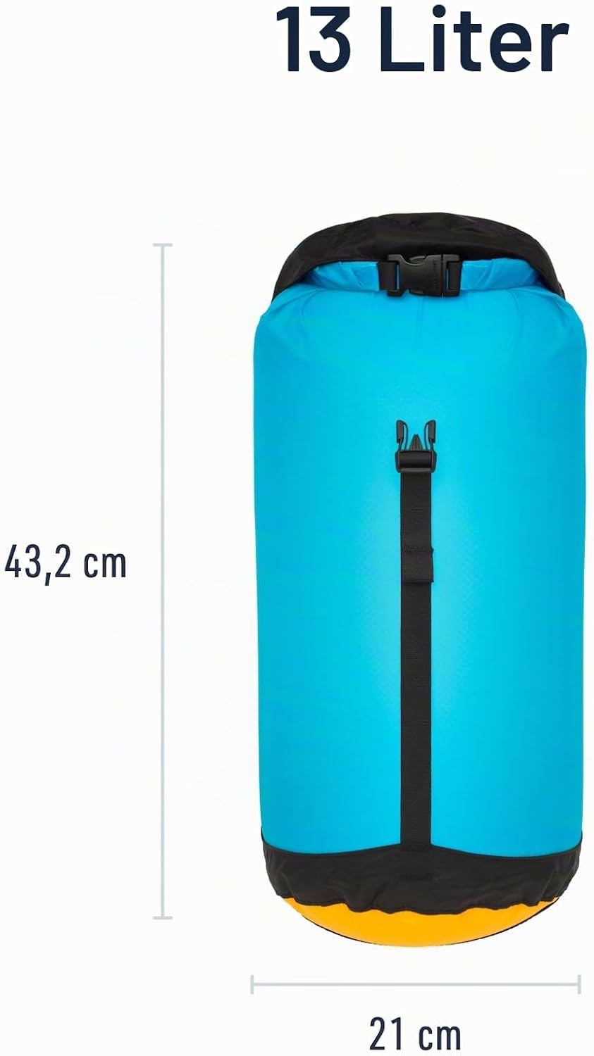 Sea to Summit Evac Compression Dry UL Packsack, Blue Atoll, 20L