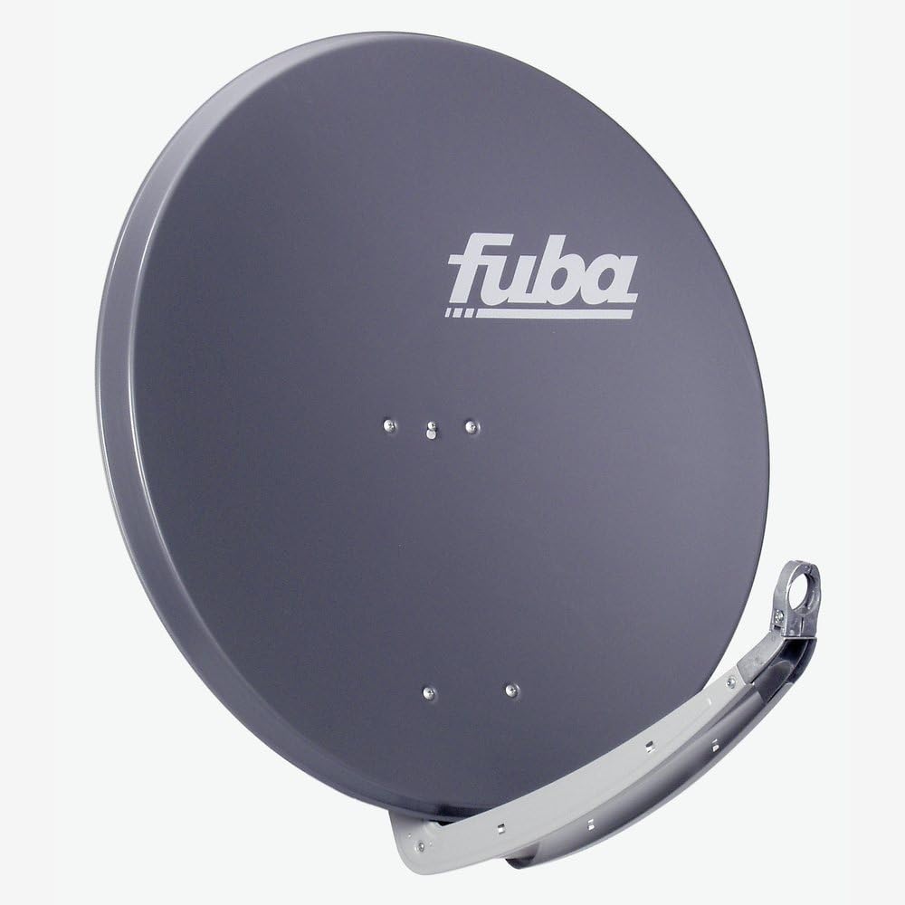 Premium X FUBA 4K 2 Teilnehmer Astra 19,2 Hotbird 13 Digital SAT Anlage DAA 850 A ALU Anthrazit Twin