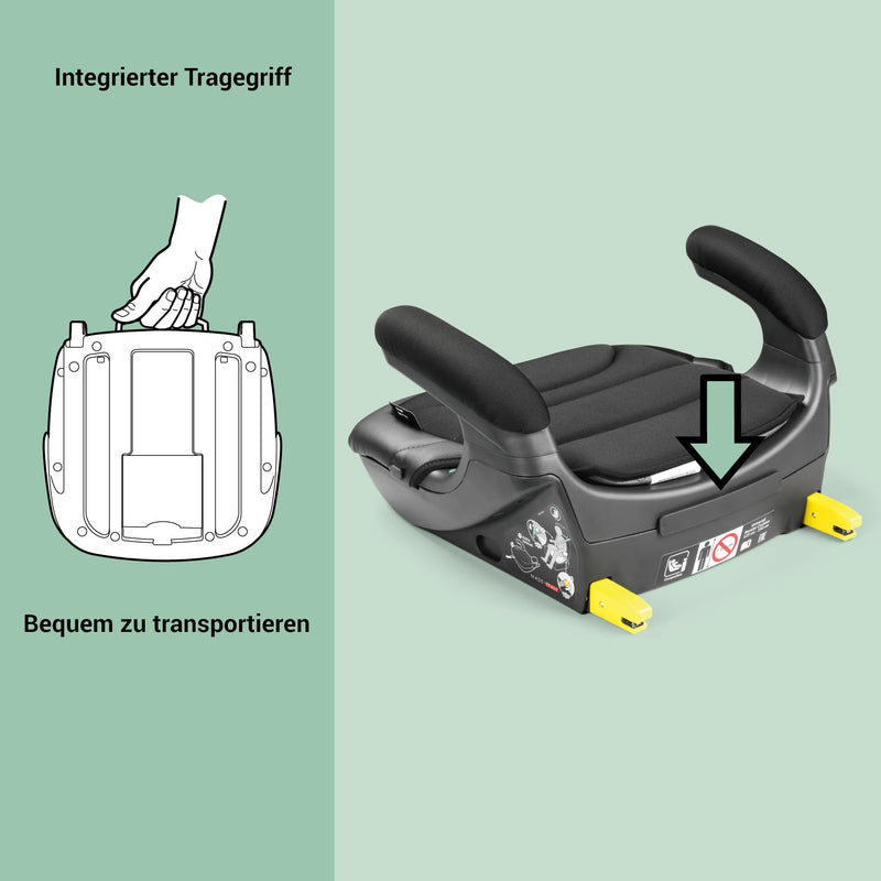 Peg Perego Viaggio Shuttle Autositz, Auto-Sitzerhöhung mit ISOFIX für Kinder von 125 bis 150 cm (6-1