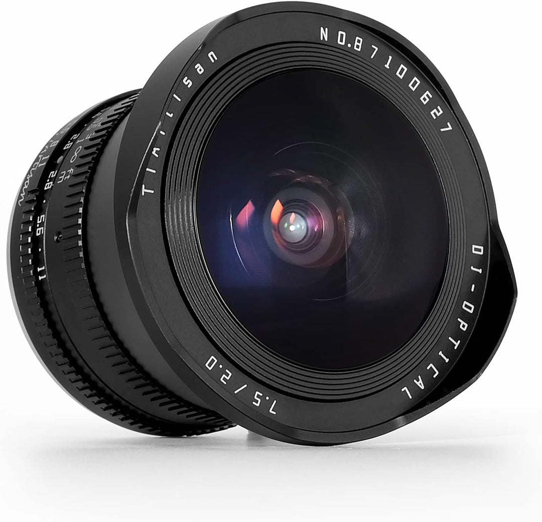 TT Artisan 7.5mm F2.0 APS-C Fisheye Objektiv Anschluss MFT Mount Black Ultra-Weitwinkelobjektiv mit