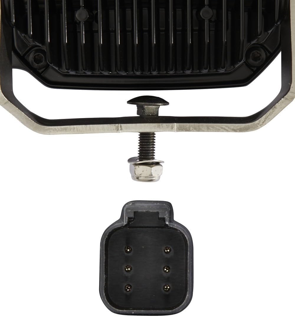 HELLA - LED-Hauptscheinwerfer - C140 - 24/12V - Anbau - Lichtscheibenfarbe: transparent - Stecker: D