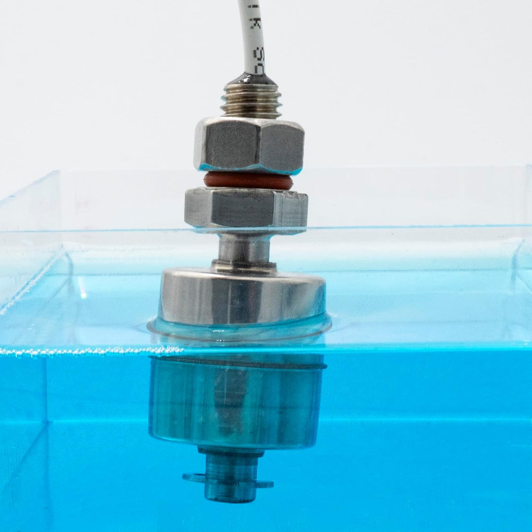 Elektrotechnik Schabus Mini-Schwimmerschalter Edelstahl 2VA Öffner/Umkehrfunktion, 1 Stück, 200941