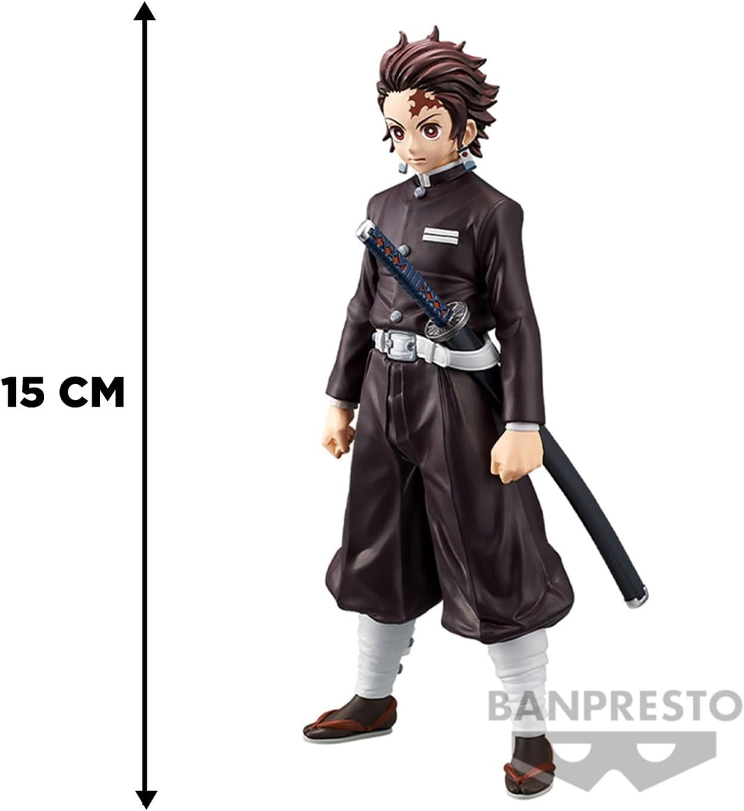 Banpresto KIMETSU NO Yaiba Figure Figurine 16cm KIZUNA Riku NO KATA Tanjiro, BP19965