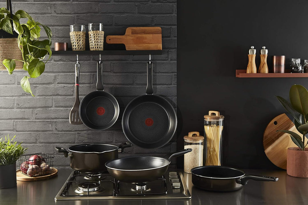 Tefal XL Force Bratpfanne 24 cm, Aluminiumpfanne antihaftversiegelt, widerstandsfähig, robust, Therm