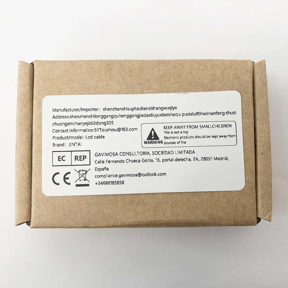 JINTAI LCD LVDS LED Bildschirm Videoanzeige Flexkabel Drahtleitung für ASUS G713QM FHD 40PIN 165HZ/1