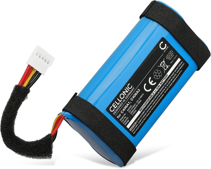 CELLONIC, Lautsprecherakku kompatibel mit Marshall Stockwell II (3350mAh, 7.4V) Ersatzakku C406A3