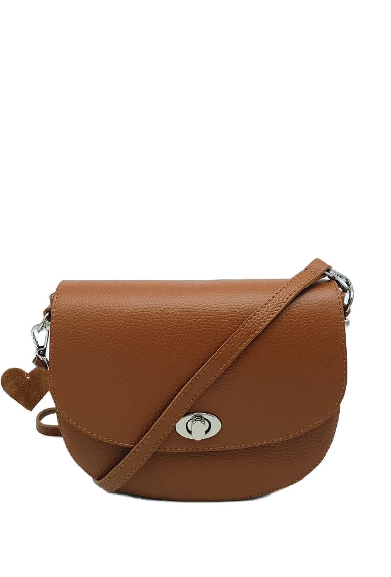 Puccio Pucci Womens TRLBC100048 Ledertasche, Kamel