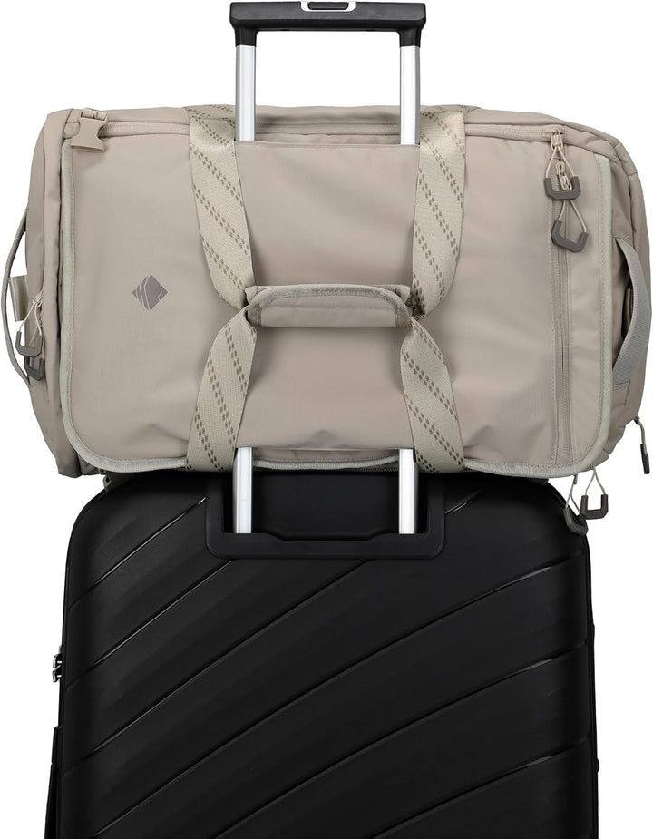 travelite Reisetasche Venture LINE M, 50x34x23 cm, 44 Liter, Weekender Sand M (50 x 34 x 23 cm), San