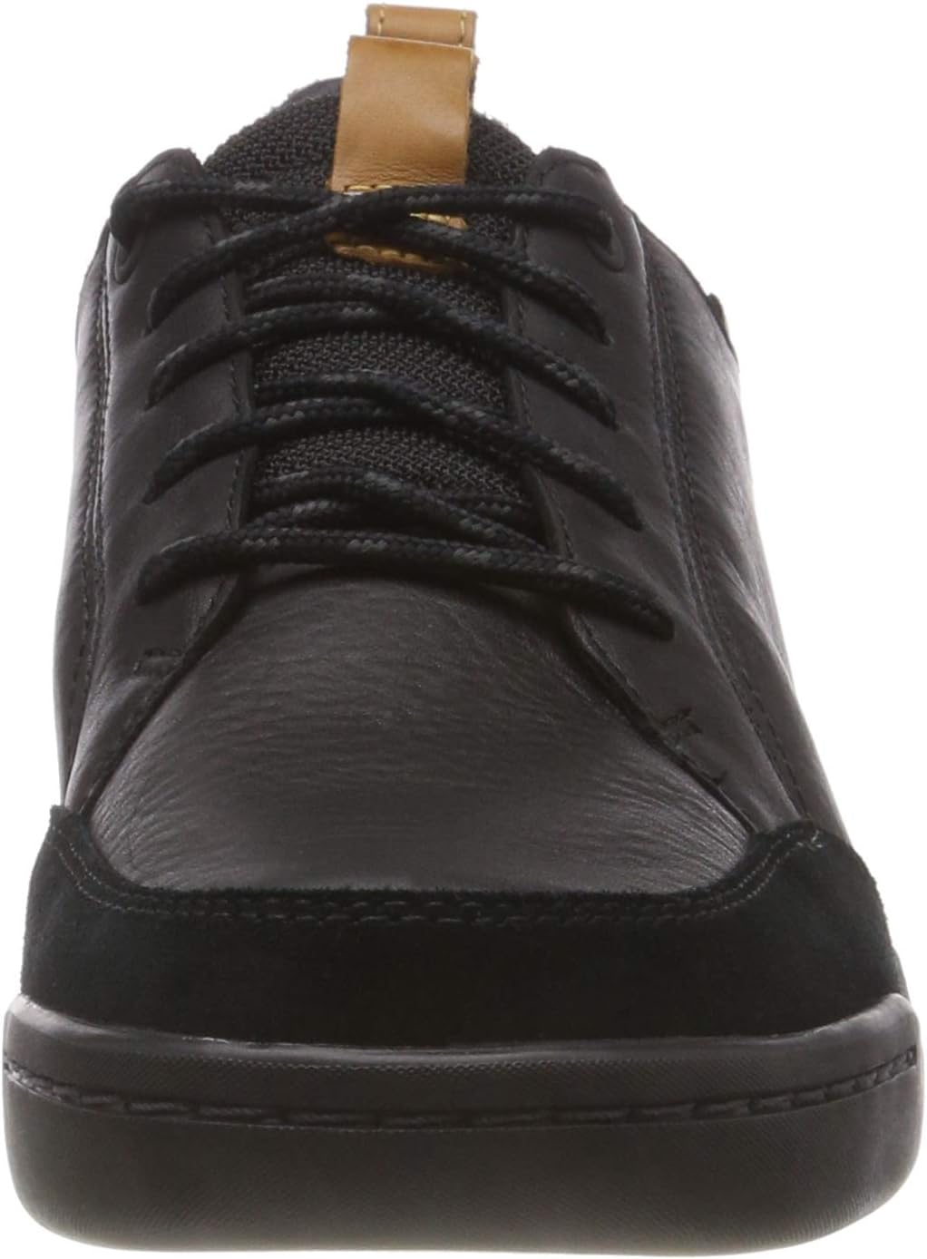 Clarks Herren Ashcombebaygtx Derbys 39.5 EU Schwarz Black Leather, 39.5 EU Schwarz Black Leather