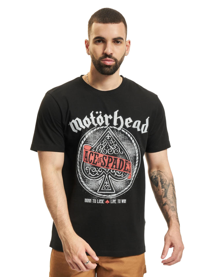 Brandit Herren Motörhead Ace of Spade T-Shirt XL Schwarz, XL Schwarz