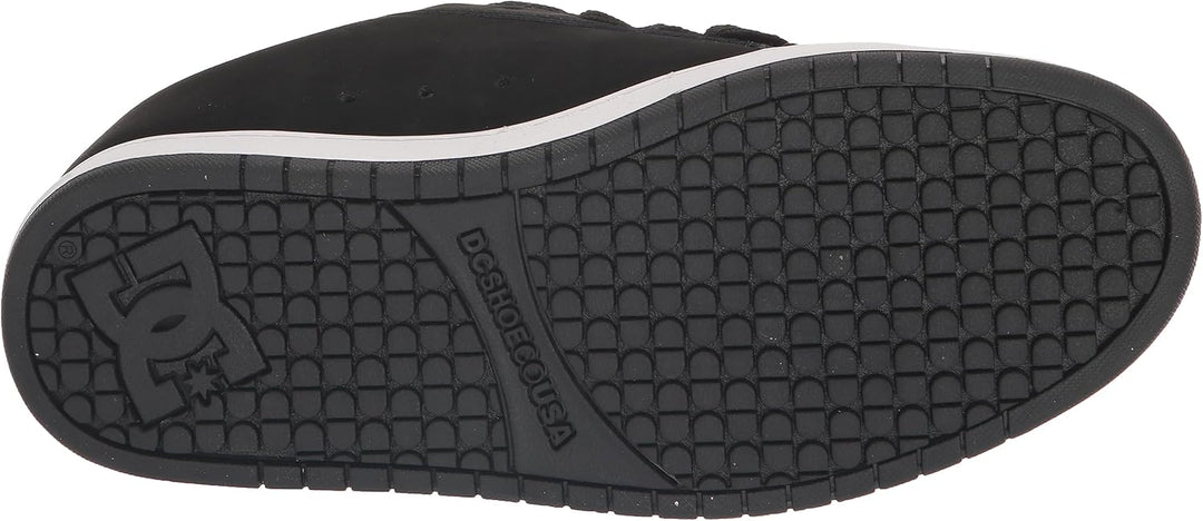 DC Unisex-Erwachsene Court Graffik Se Mens Shoe Sneaker, 44 EU Schwarz Schwarz Weiss