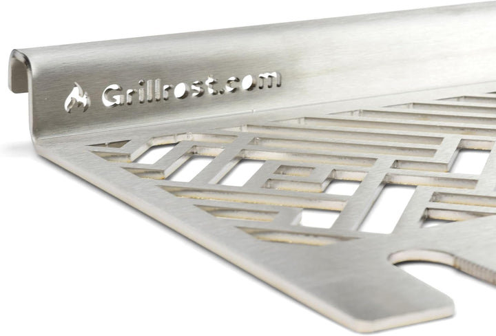 Grillrost.com Das Original Edelstahl Warmhalterost Multi-Station - passend für Weber Genesis 2 600er