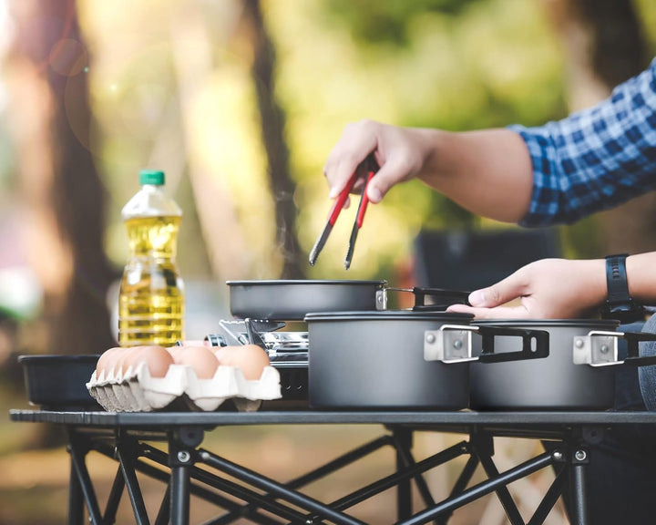 BRUNNER 0802026N Popote Outdoor Aluminium Topfset Packpot Ultralite 20 für 4/5 Personen