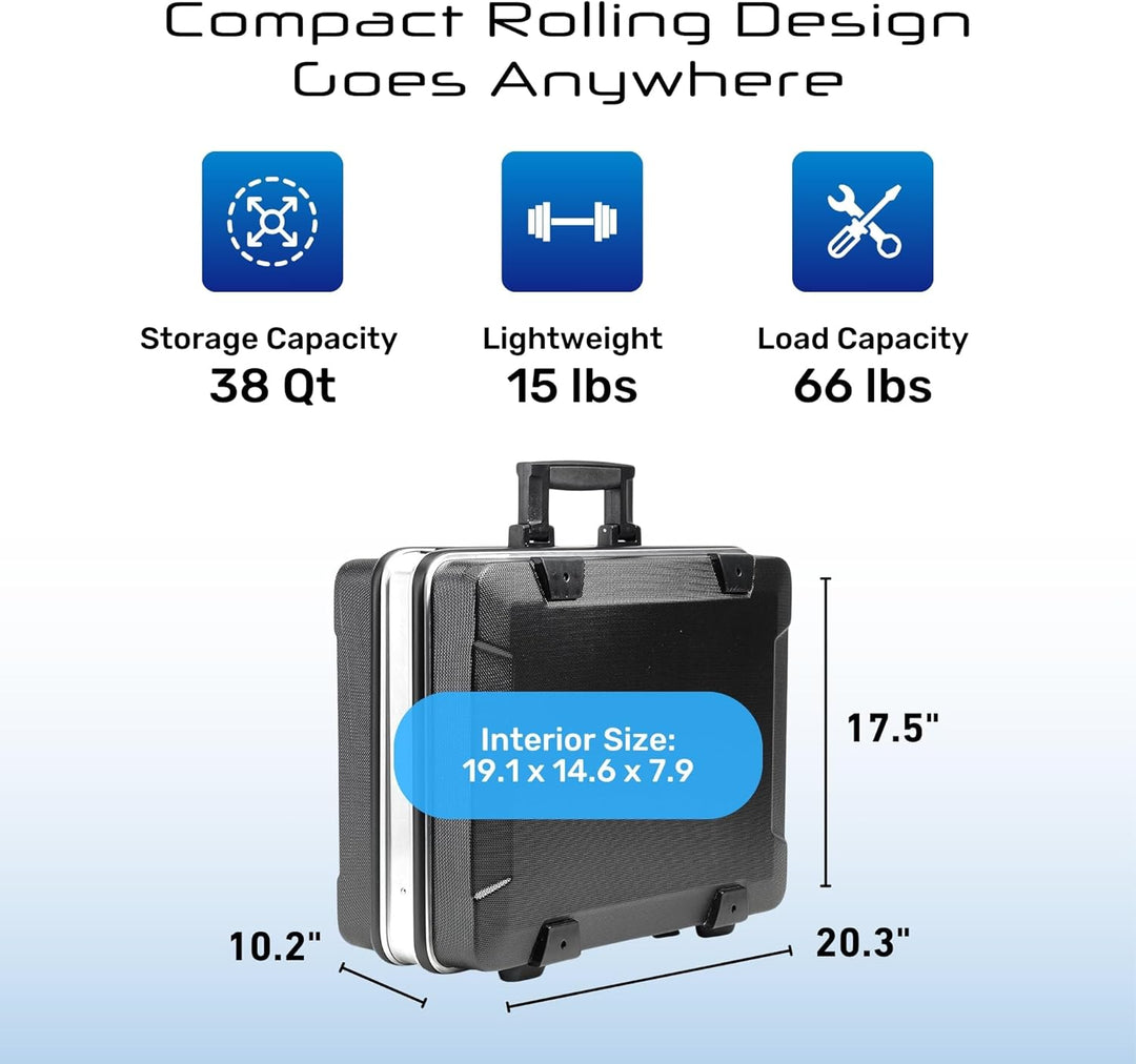 B&W Werkzeugkoffer Go Pockets, 120.04/P (Lieferung erfolgt ohne Werkzeug), tool.case ABS.360.PT Go -