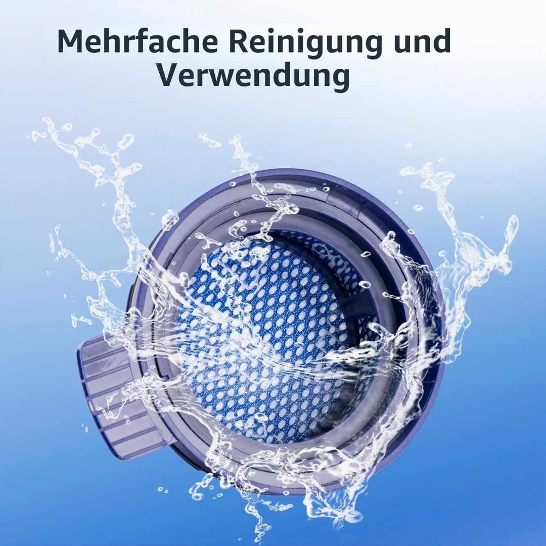 YanBan 4 Stück Ersatz-HEPA-Filter, kompatibel mit Samsung Bespoke Jet VS20A958FWN, VS20A95923B/AA St