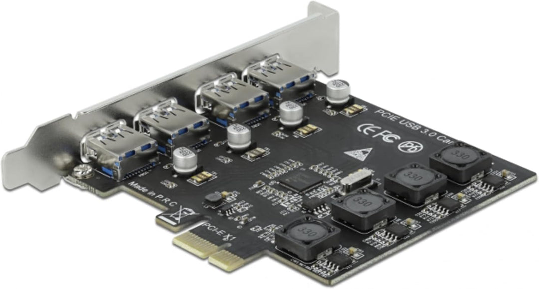 Delock PCI Express x1 Karte zu 4 x extern USB Typ-A Buchse SuperSpeed USB