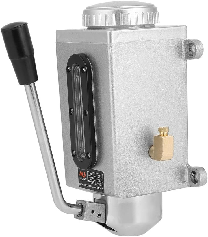 Manuelle Ölpumpe CNC-Öler Fräsmaschine Handpumpe Öler Schmierölpumpe 500CC CNC 4mm Doppelauslassöffn