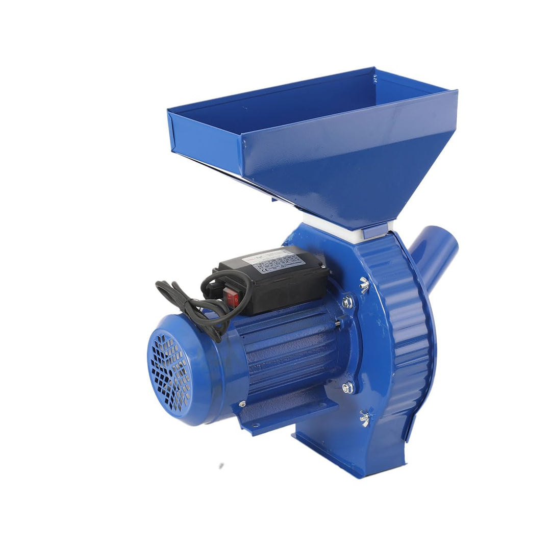 1100W Elektrisch Getreidemühle Kornquetsche, Durchsatzmenge 240 kg/h, Schrotmühle Zerkleinerer für G
