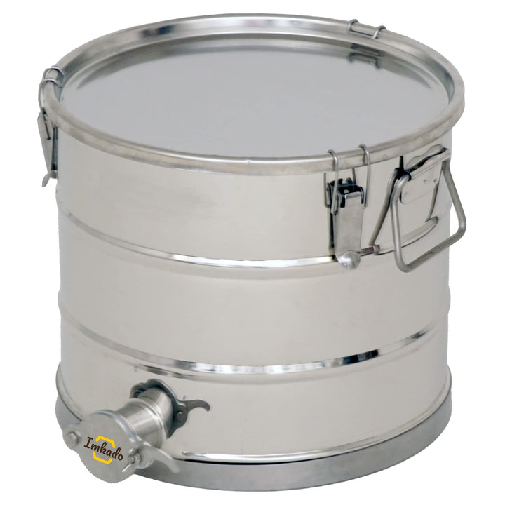 Abfüllkübel für Honig aus Edelstahl (25kg)