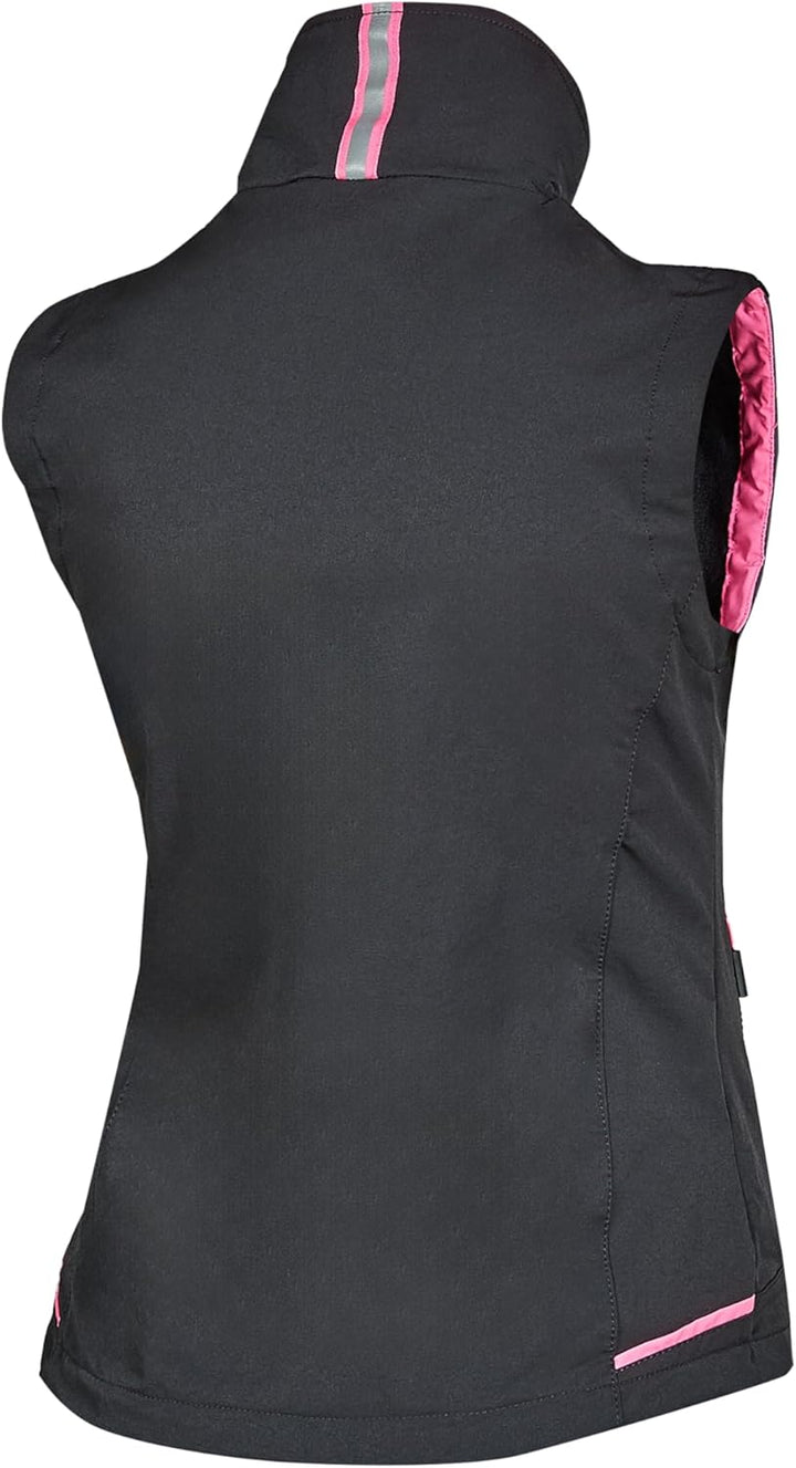 U-Power PE181GF Linea Lady Modell Saturn Lady 4-Wege-Stretch-Stoffweste, 90% Nylon/10% Elasthan, Gra