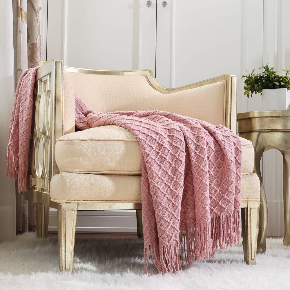 CREVENT Überwurf für Couch, Sofa, Stuhl, weich, dekorativ, für Frühling und Sommer, 127 x 152 cm, Al