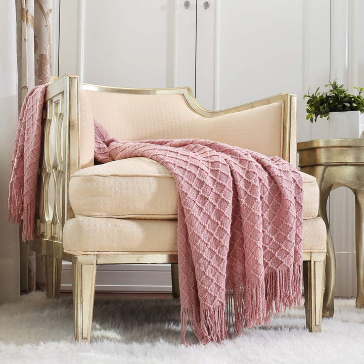 CREVENT Überwurf für Couch, Sofa, Stuhl, weich, dekorativ, für Frühling und Sommer, 127 x 152 cm, Al