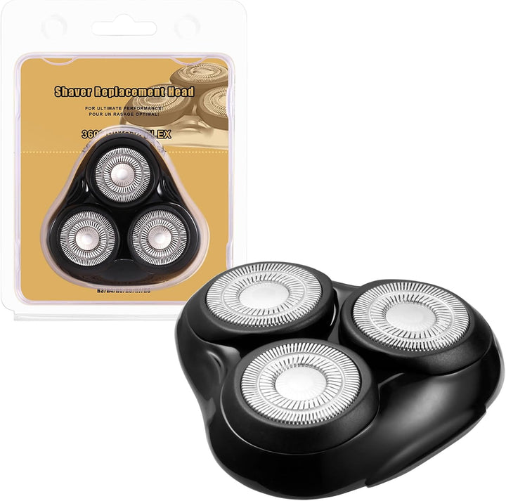 Universal Ersatz Rotierender Rasierkopf Kompatibel mit Remington Rasierer-Serie, für R3, R4, R5, R6,