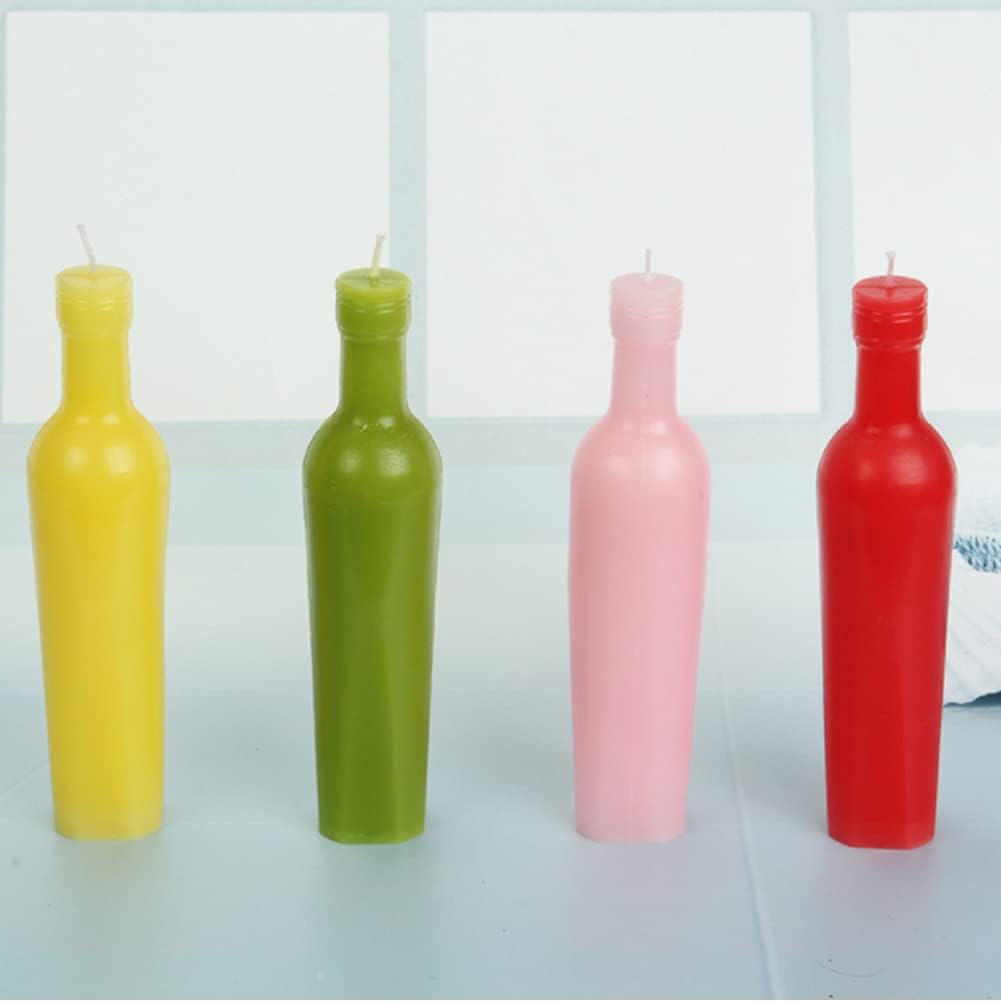 Jeffergrill Kerzenform Zum Giessen Flasche Kerzenschimmel Formzucker Silikonhalter Klare Kunststoff