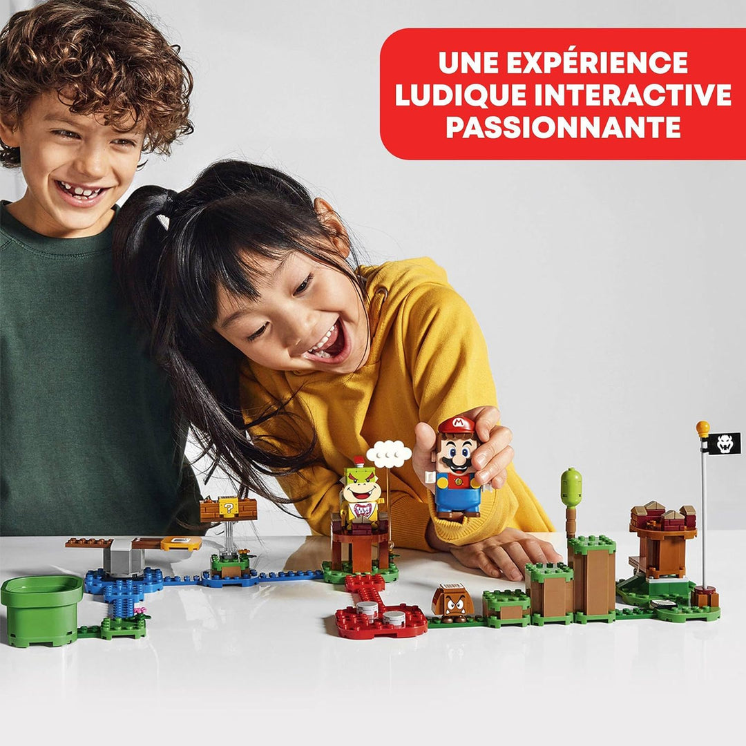 LEGO Super Mario Abenteuer mit Mario – Starterset, interaktive Figur und BAU-Spielzeug, mit Gumba un