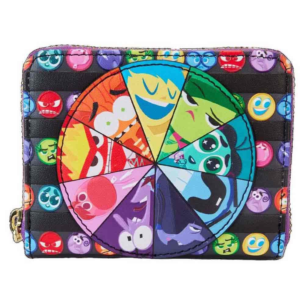 Loungefly: Disney - Pixar Moments Wall-E Date Night Geldbörse mit Reissverschluss 5" X 4" Noir, 5" X