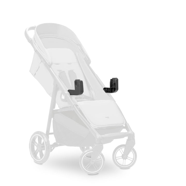 hauck Babyschalen Adapter, Schwarz - nur Kompatibel mit Shop N Care Kinderwagen - Geeignet für Drive