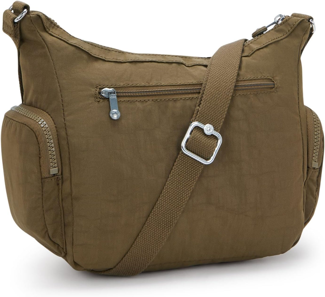 Kipling GABBIE S Kleine Umhängetasche, Smooth Khaki (Khaki) 200 Brown, 200 Brown