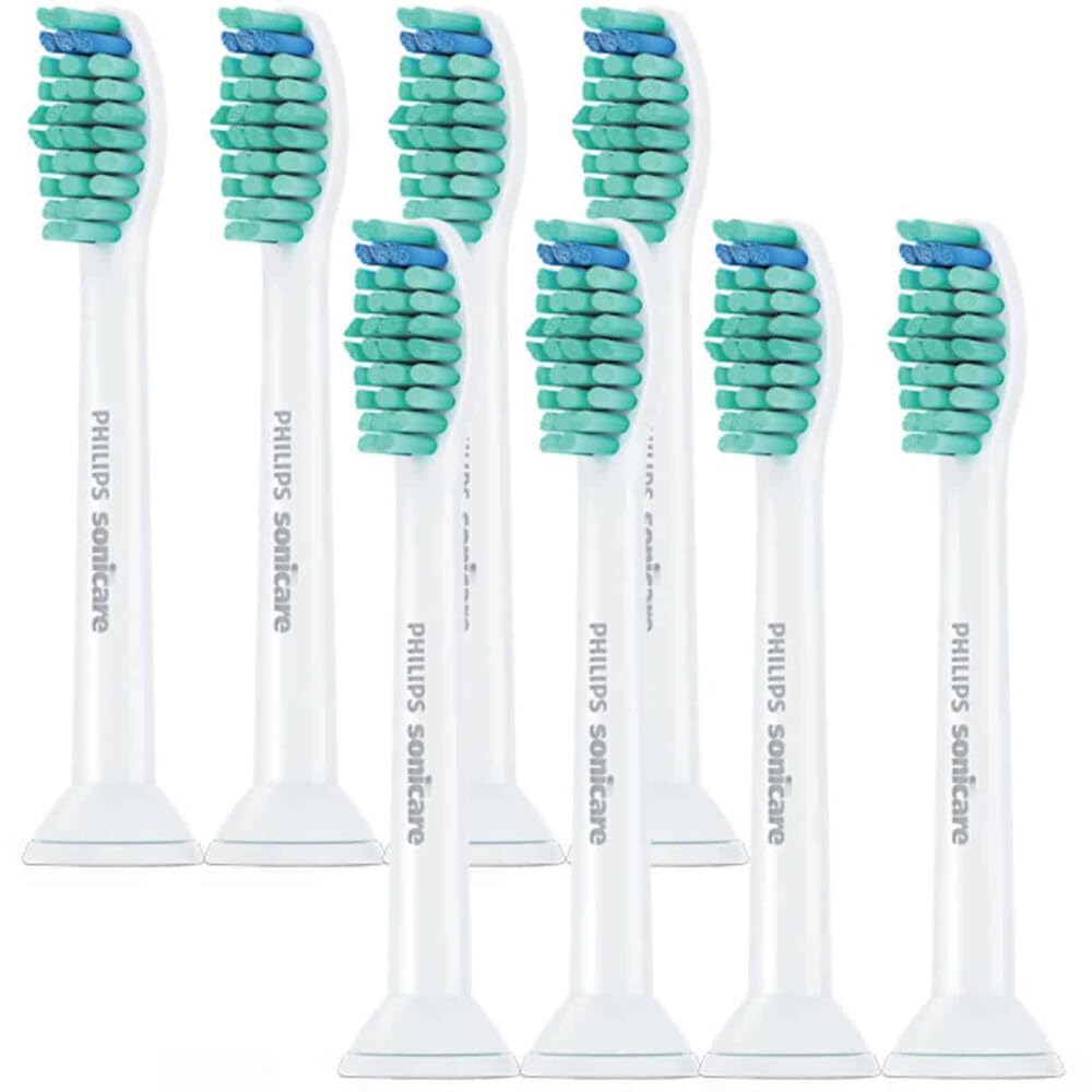 Philips Sonicare Original ProResults Standard Schallzahnbürstenköpfe - 8er-Pack in Weiss (Modell HX6