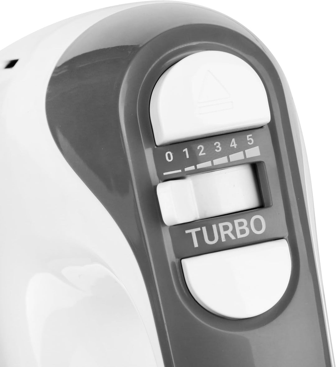 EMERIO elektrischer Handmixer Handrührer Mixer Handrührgerät mit 400 Watt 5 Geschwindigkeiten & Turb