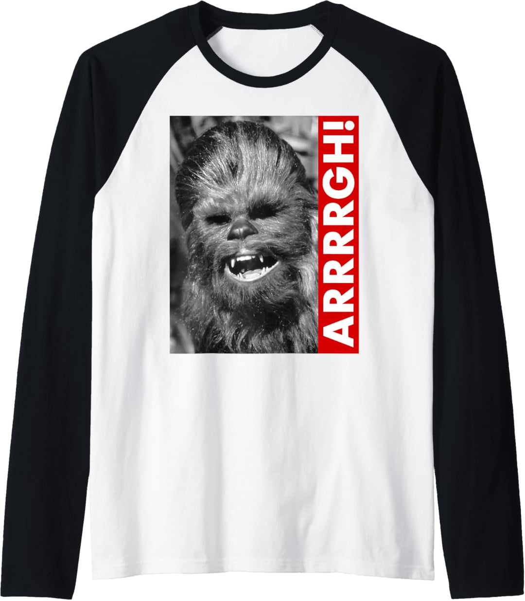 Star Wars Wookiee Rebel Yell Raglan