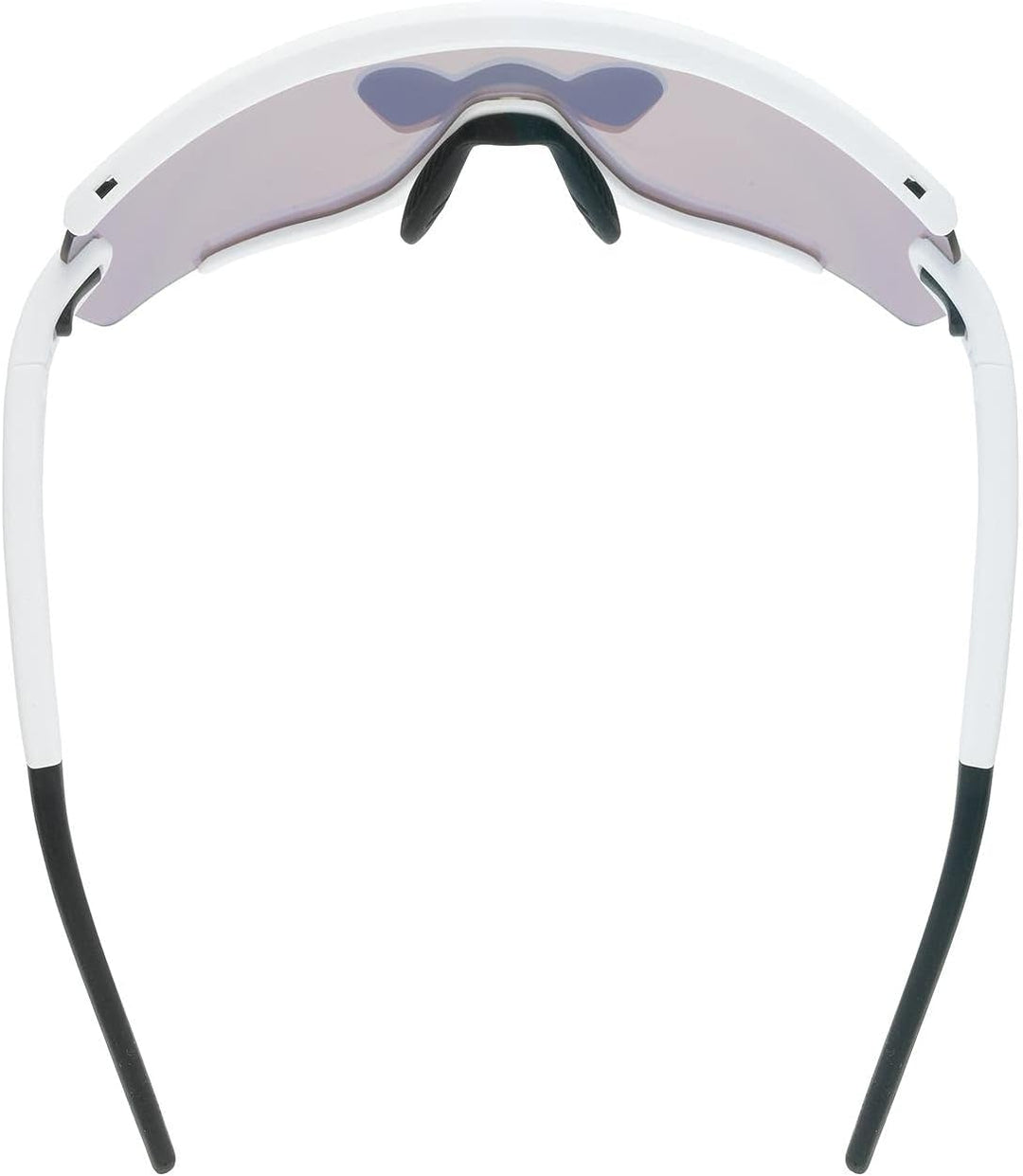 uvex Unisex Sportstyle 236 S Set Sportbrille (1er Pack) Einheitsgrösse white mat/red, Einheitsgr