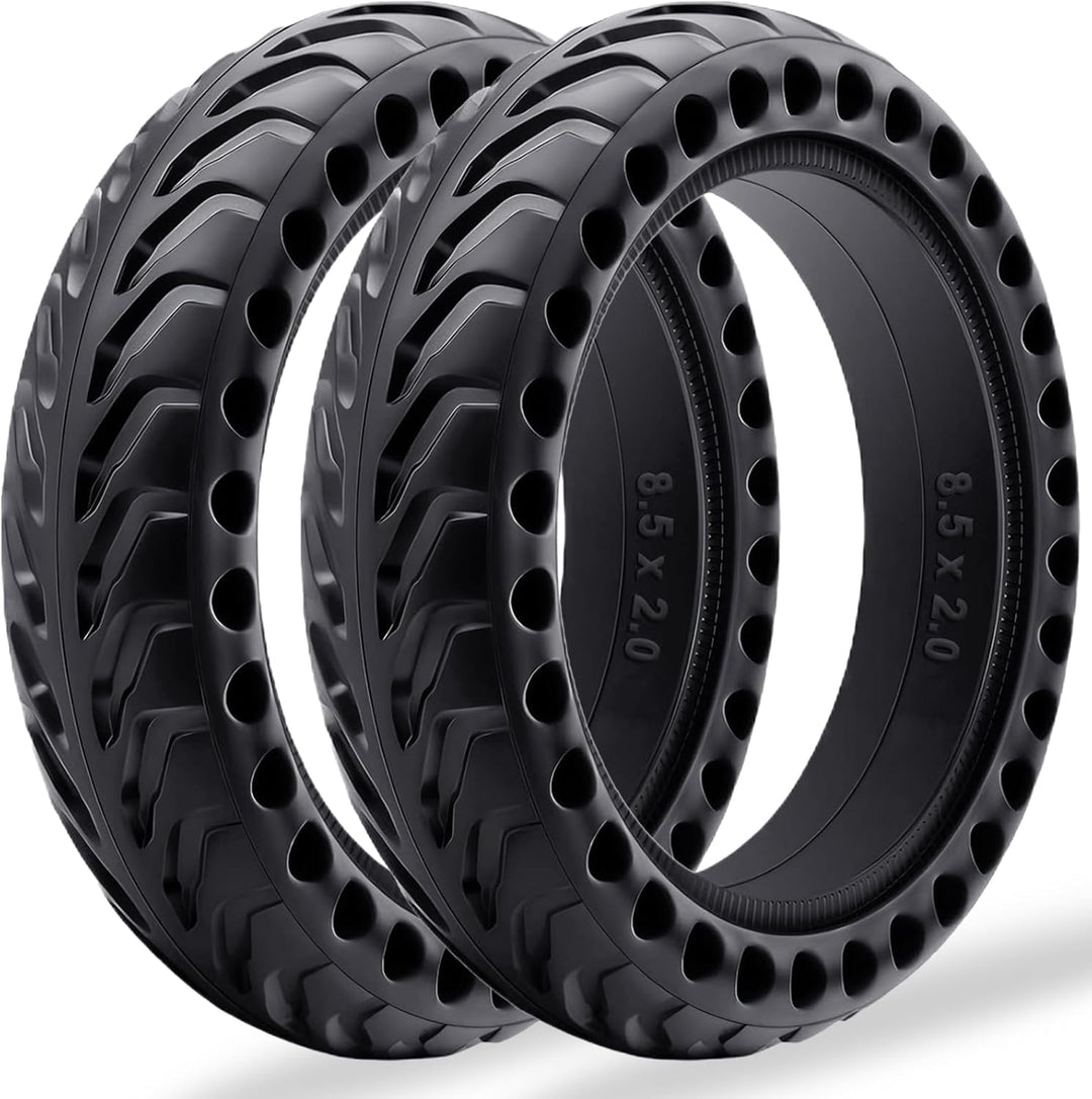 BABEJIA 2PCS E Scooter Reifen 50/75-6.1 Tubeless, Werten Sie Ihr Scooter auf mit Reifen 8 1/2 x2, Vo
