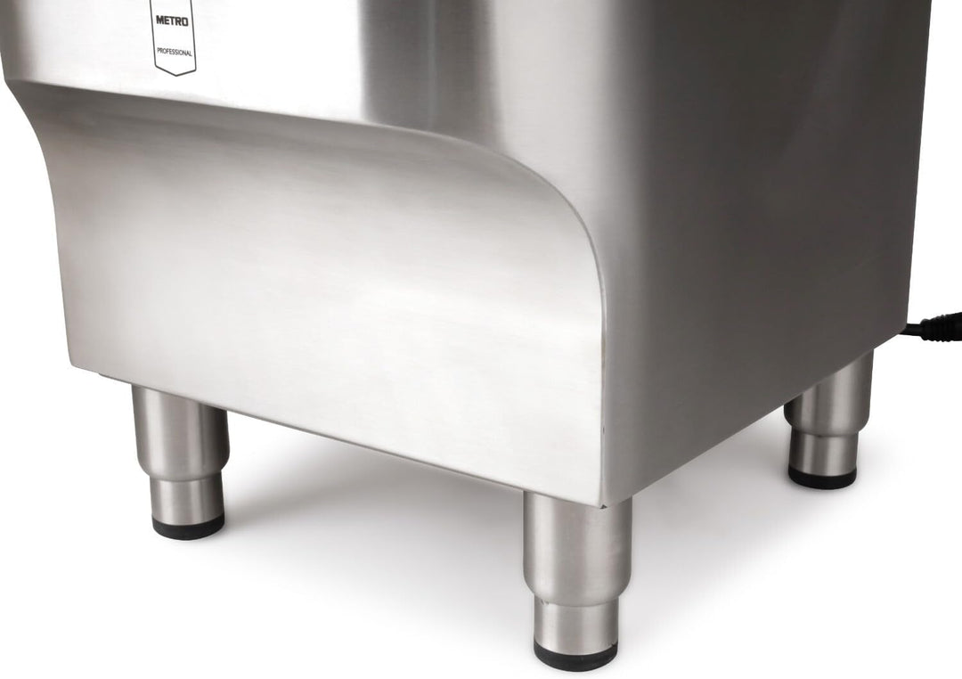 METRO Professional Kutter GFC1005, Professionelle Schneidemaschine aus Edelstahl, 5 L, 800 W, 1500 U