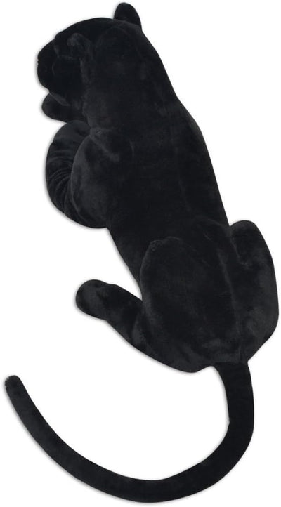 Fest-night XXL Plüschpanther Panther-Form Plüschtier 146x40cm Stoffpanther Stofftier Plüsch Kuschelt