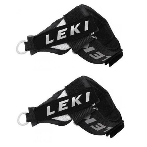 LEKI Schlaufen Trigger 3 Shark Silber für Nordic Walking Stöcke (M, L, XL)