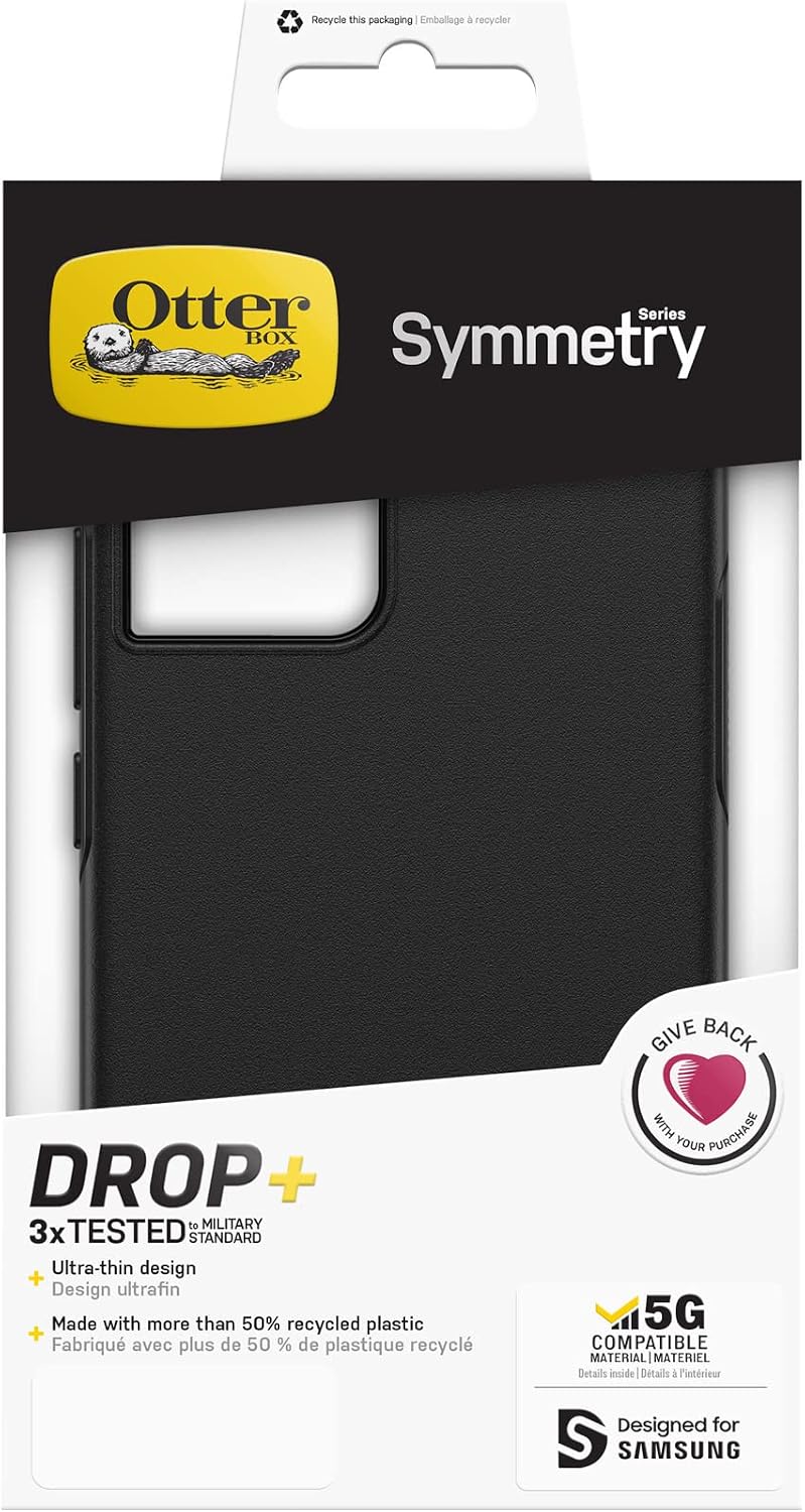 OtterBox Symmetry Hülle für Samsung Galaxy S22, sturzsicher, schützende dünne Hülle, 3x getestet nac