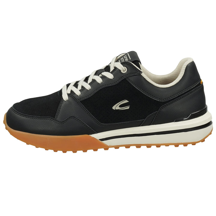 camel active Herren Guide Sneaker 44 EU Schwarz, 44 EU Schwarz