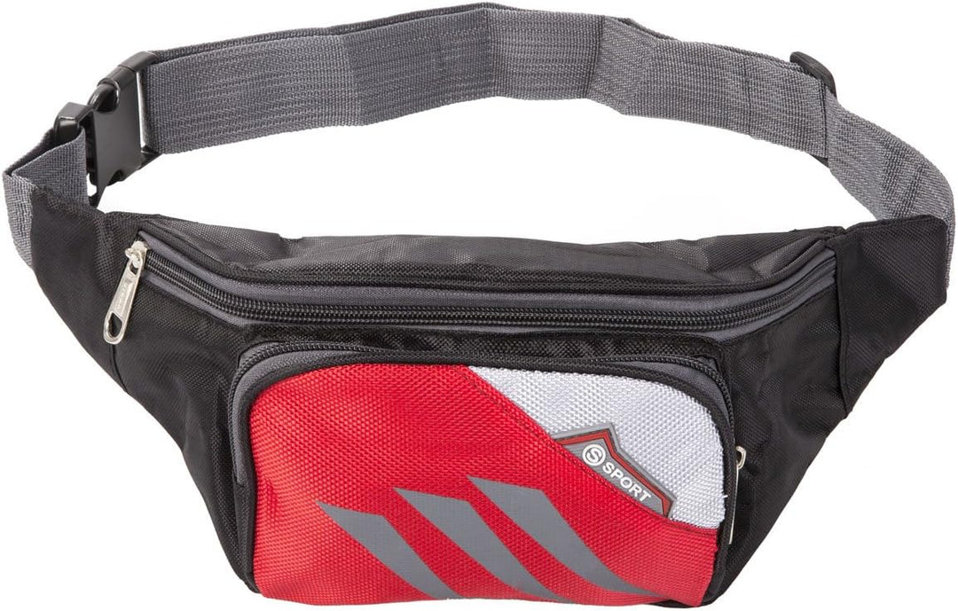 POSTEN 10 X Bauchtasche Gürteltasche Sport Hüfttasche, Waist Bag Fächer Tasche NEU